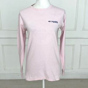 Columbia PFG Pink Long Sleeve Performance Fishing Gear T Shirt Women's Small